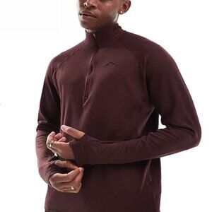 NWT Nike Trail Running Top Men’s Small Dri-FIT 1/2-Zip Lightweight Performance
